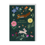 Carte - Animaux de  la forêt