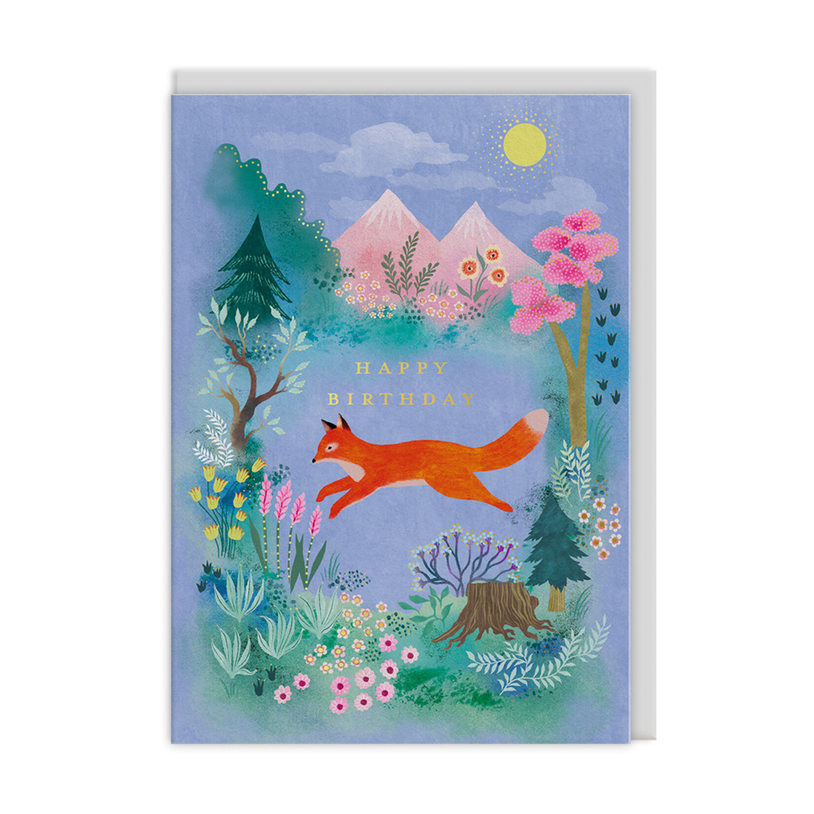 Greeting Card - Mountain Fox