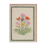 Mini Carte - Fleurs d'oeillets
