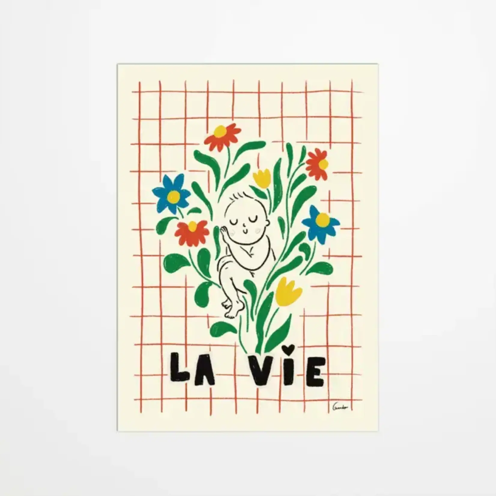 MY 365 Post Card - La vie (French)