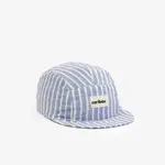 Linen cap - Blue Stripes