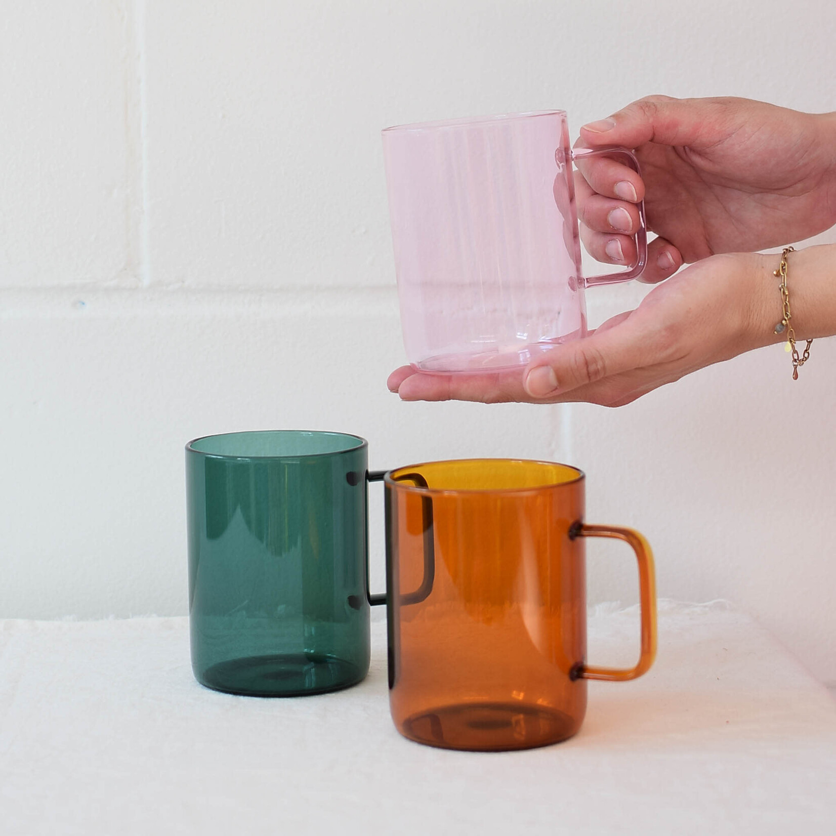 Tasse translucide Ambre