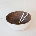 Bamboo White Large Bowl