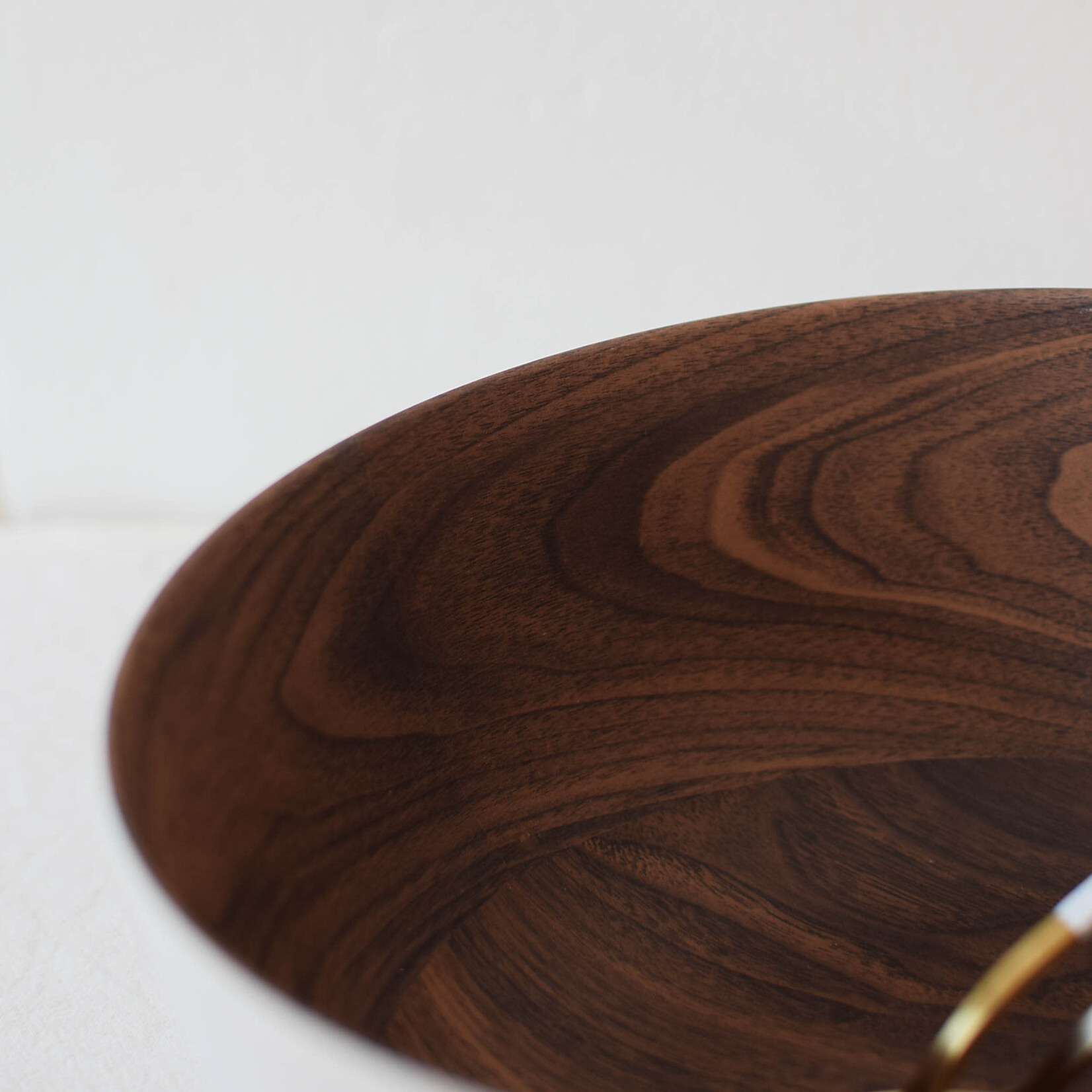 Bamboo White Large Bowl, 30 cm