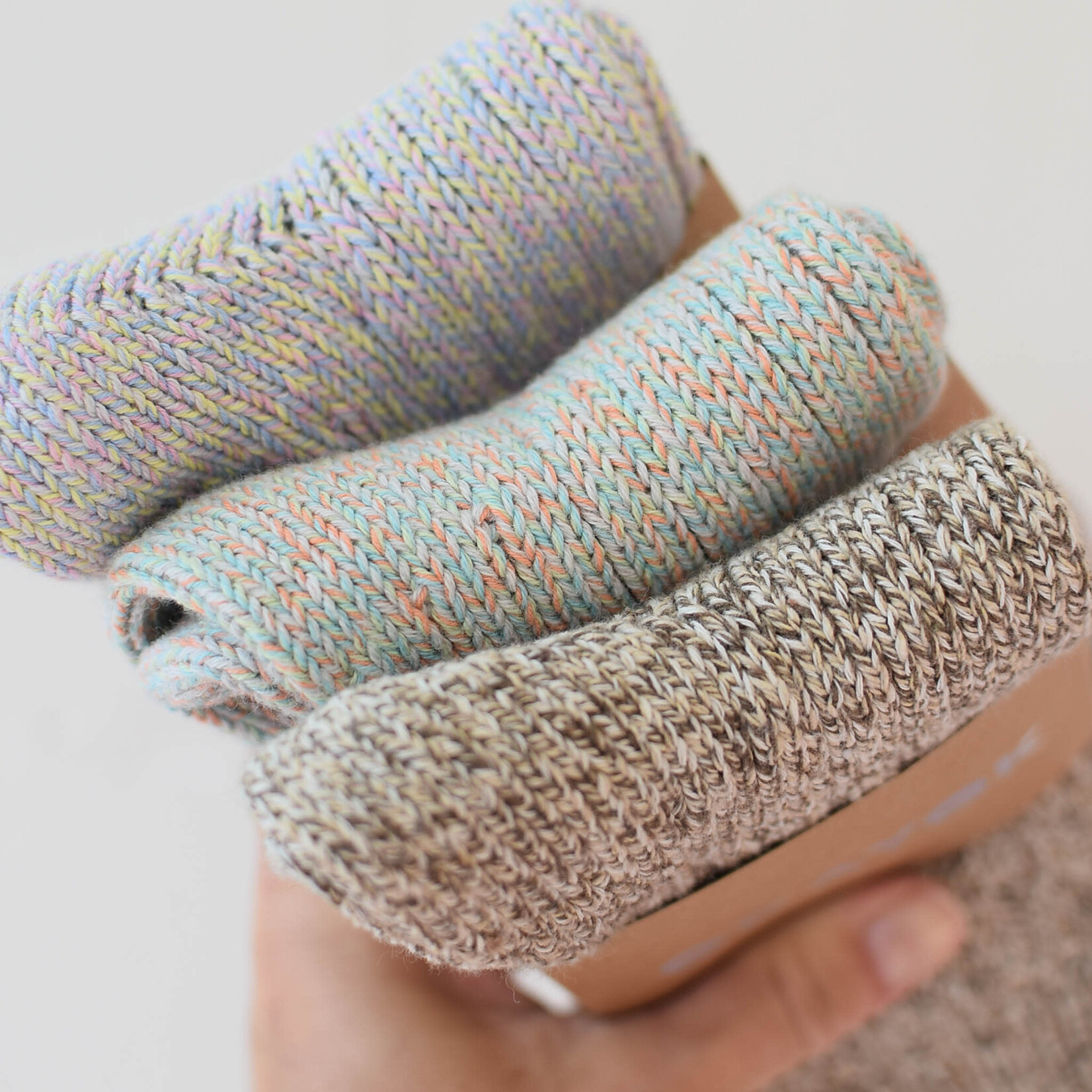 Chaussettes Thick Coton Pastel