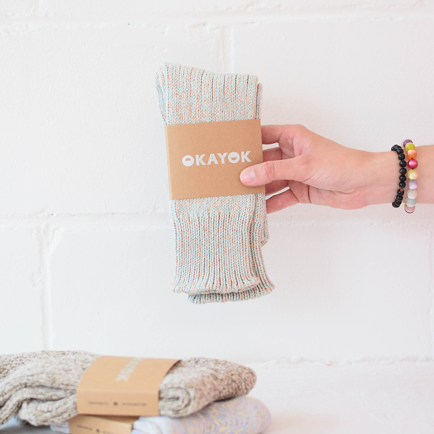 Thick Sorbet Cotton Socks