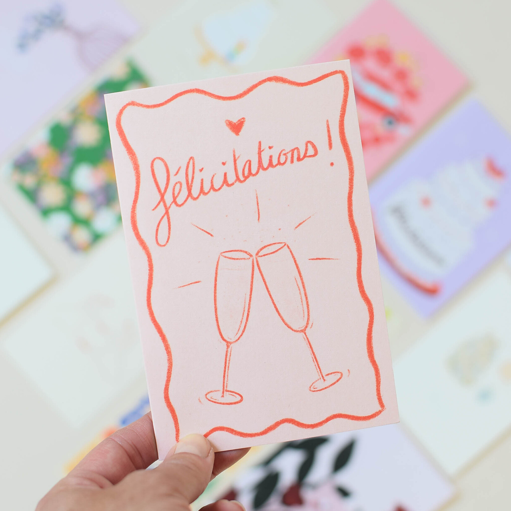 Félicitations card