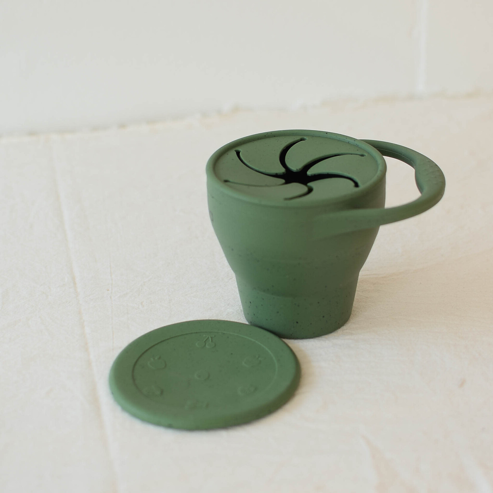 Gobelet pour snacks pliable