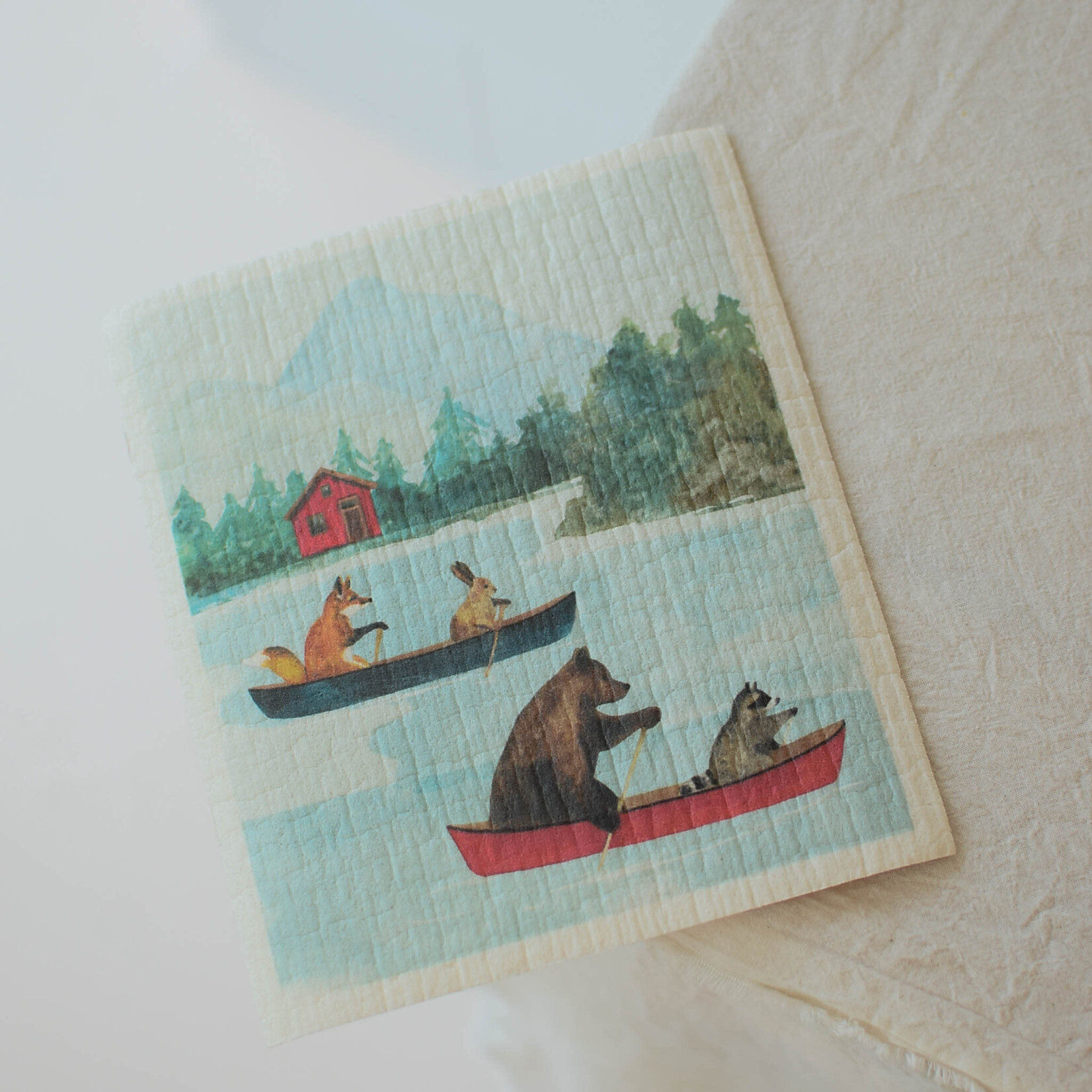 Swedish wipe - Animaux Canoë