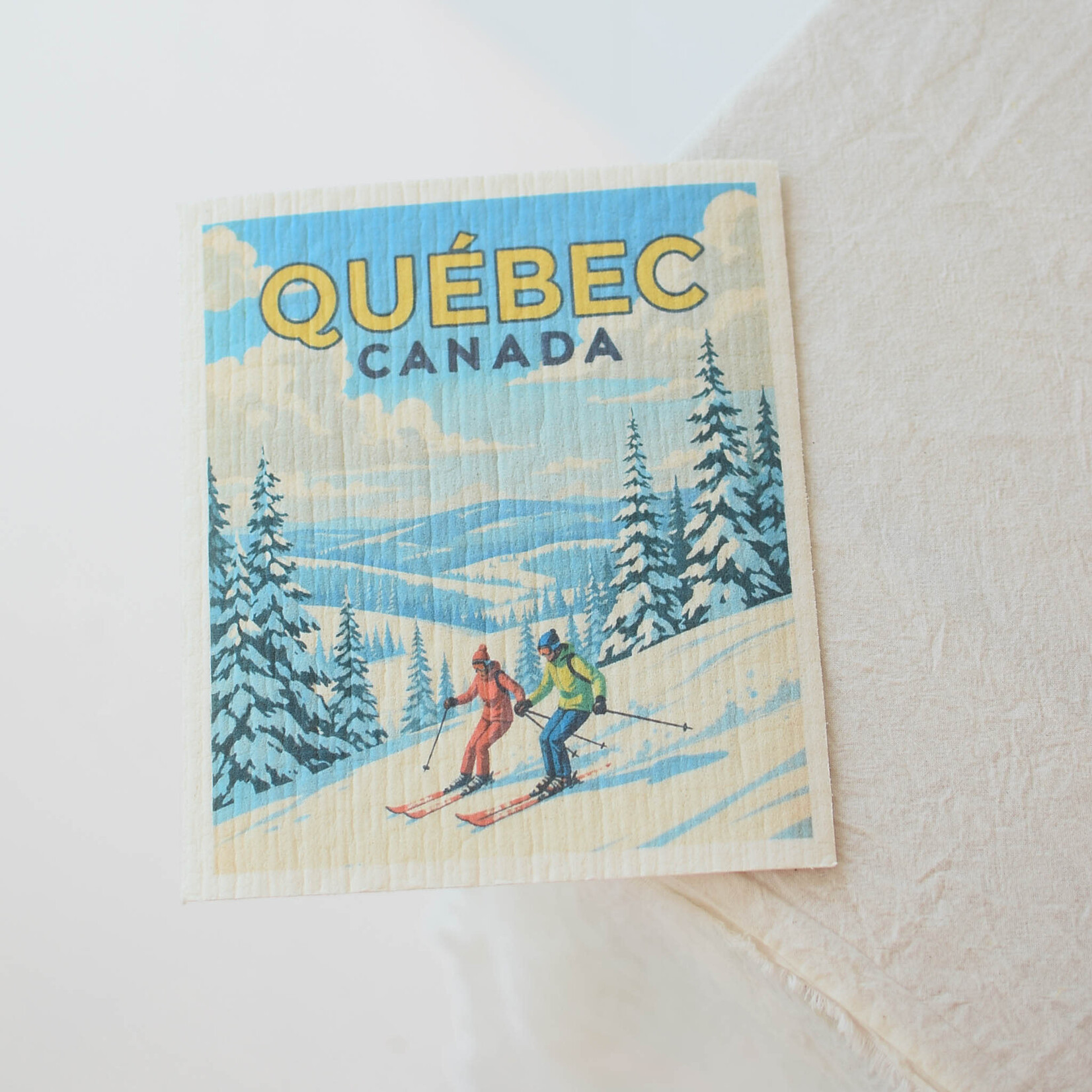 Swedish Ski Quebec Towel