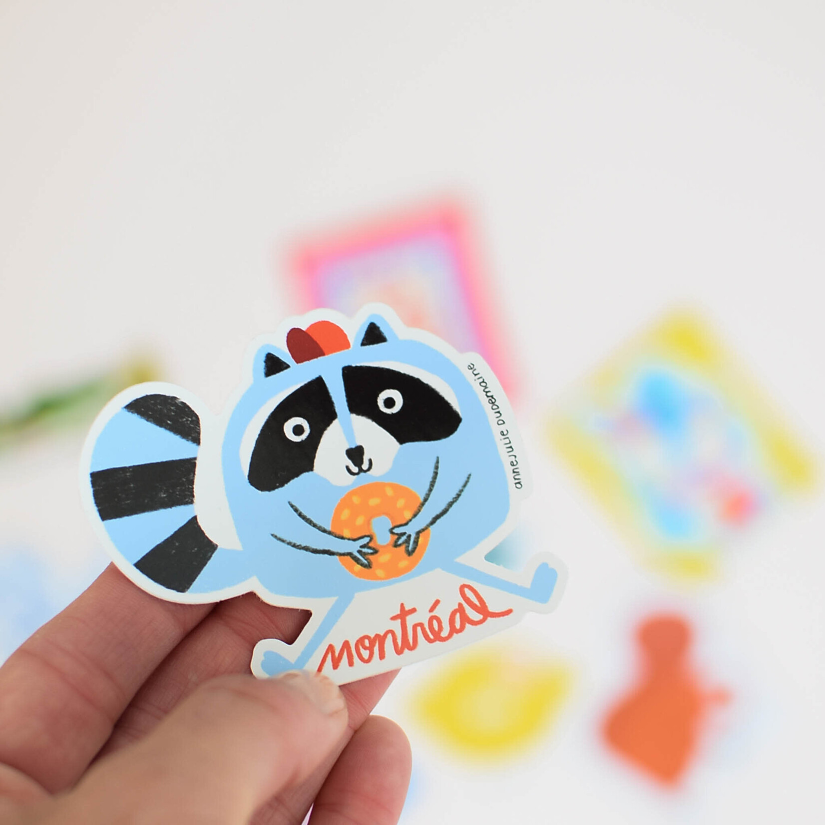 Sticker - Racoon Montreal