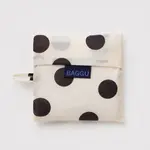 Standard Baggu Bag - Cream & Black Polka Dot