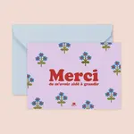 Carte - Merci de m'avoir aidé à grandir