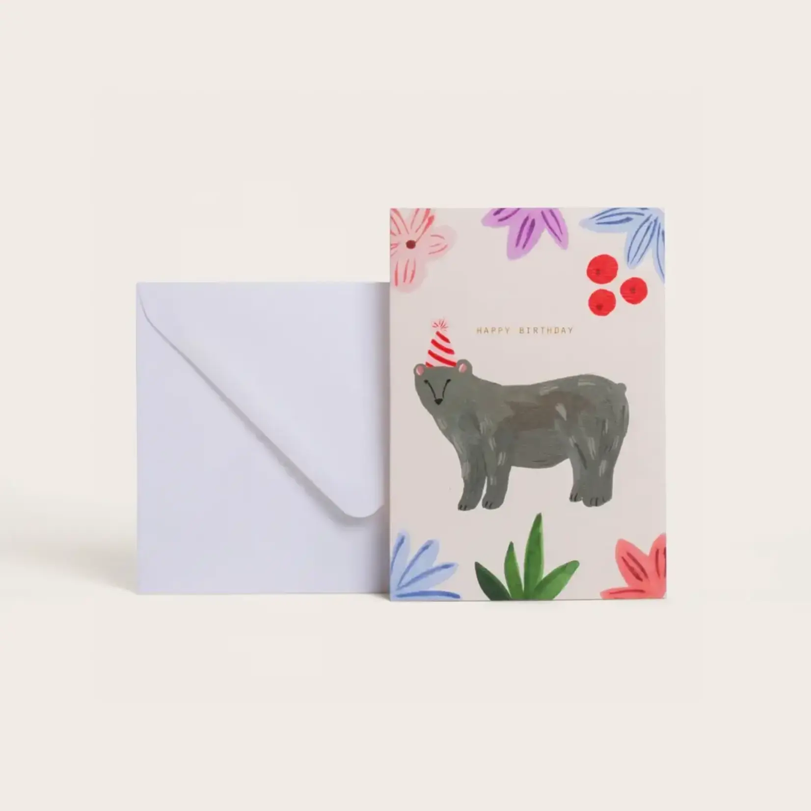 Carte de souhaits - Ours