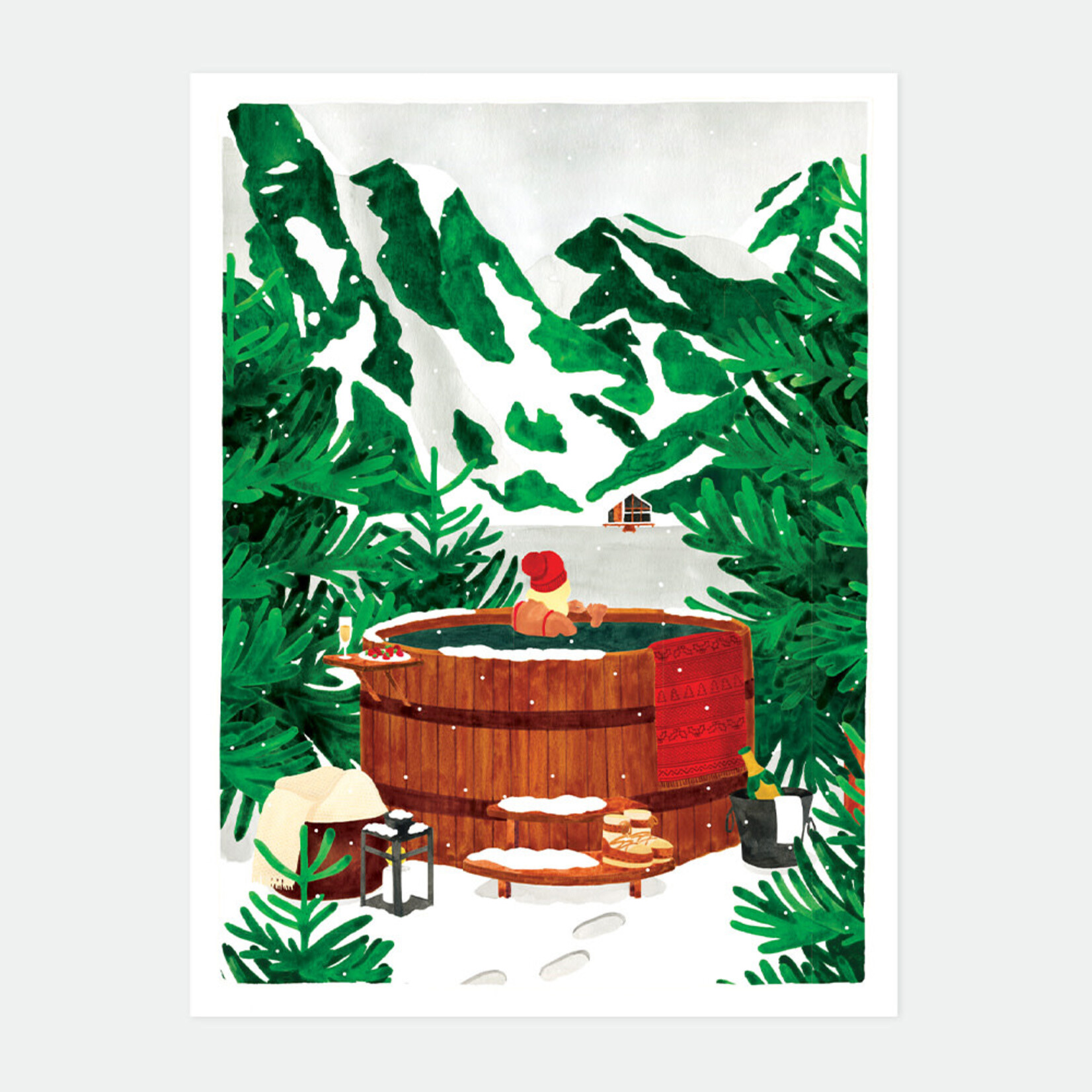 Poster - Nordic bath