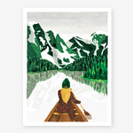 Affiche - Lac Hivernal
