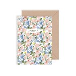 Card - Merci floral