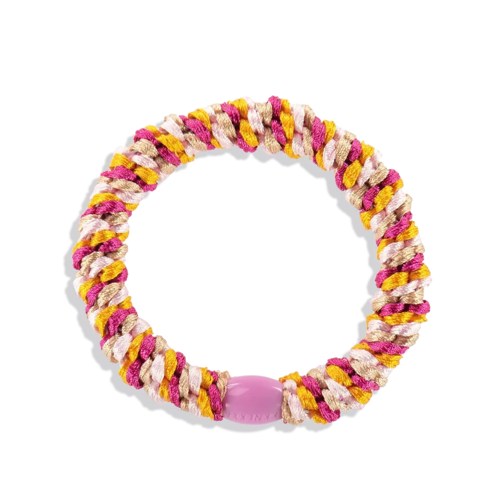 Mixed Orange Pink Hair Elastic
