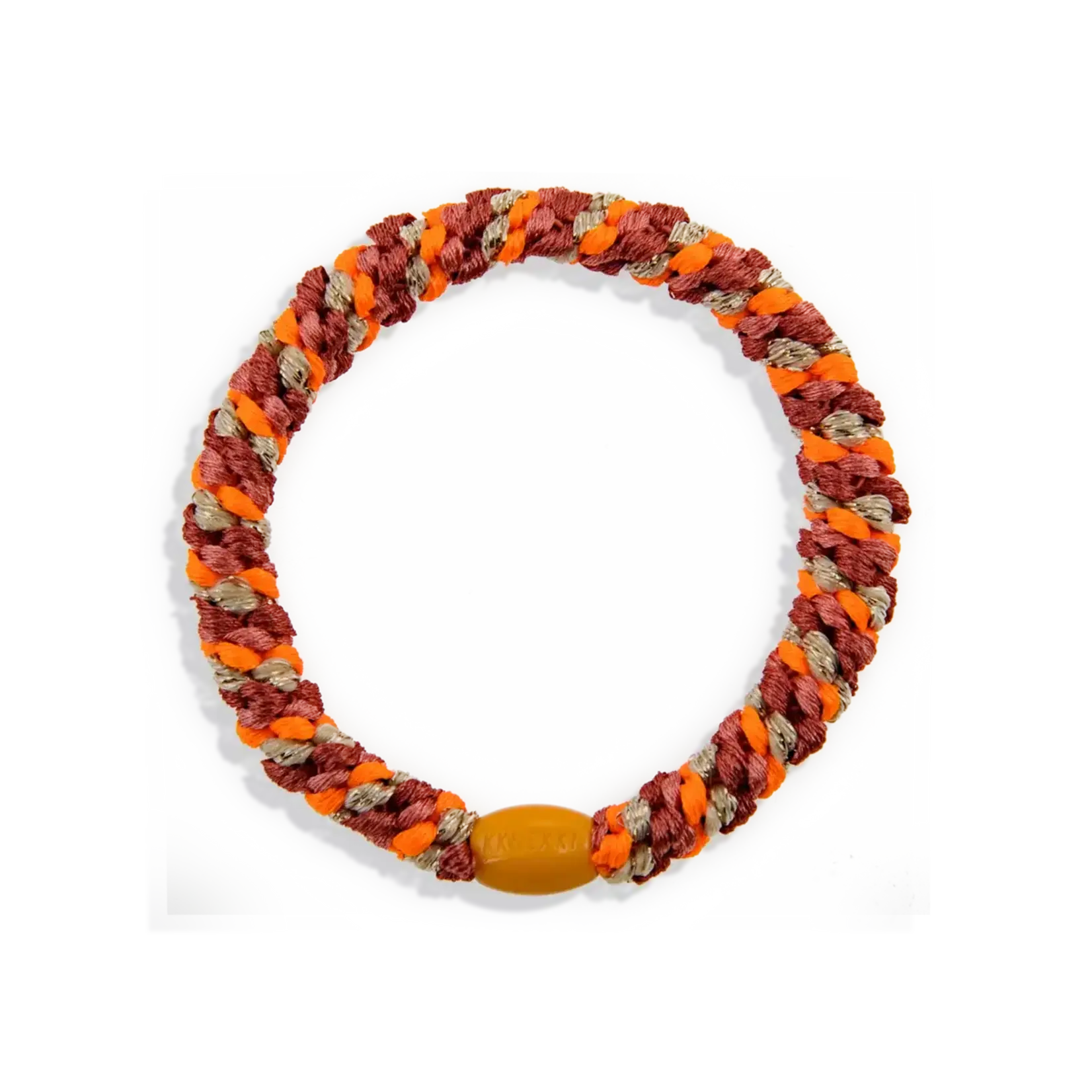 Elastique à cheveux Mix Neon Orange paillettes