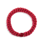 Elastique Cheveux Uni Rouge
