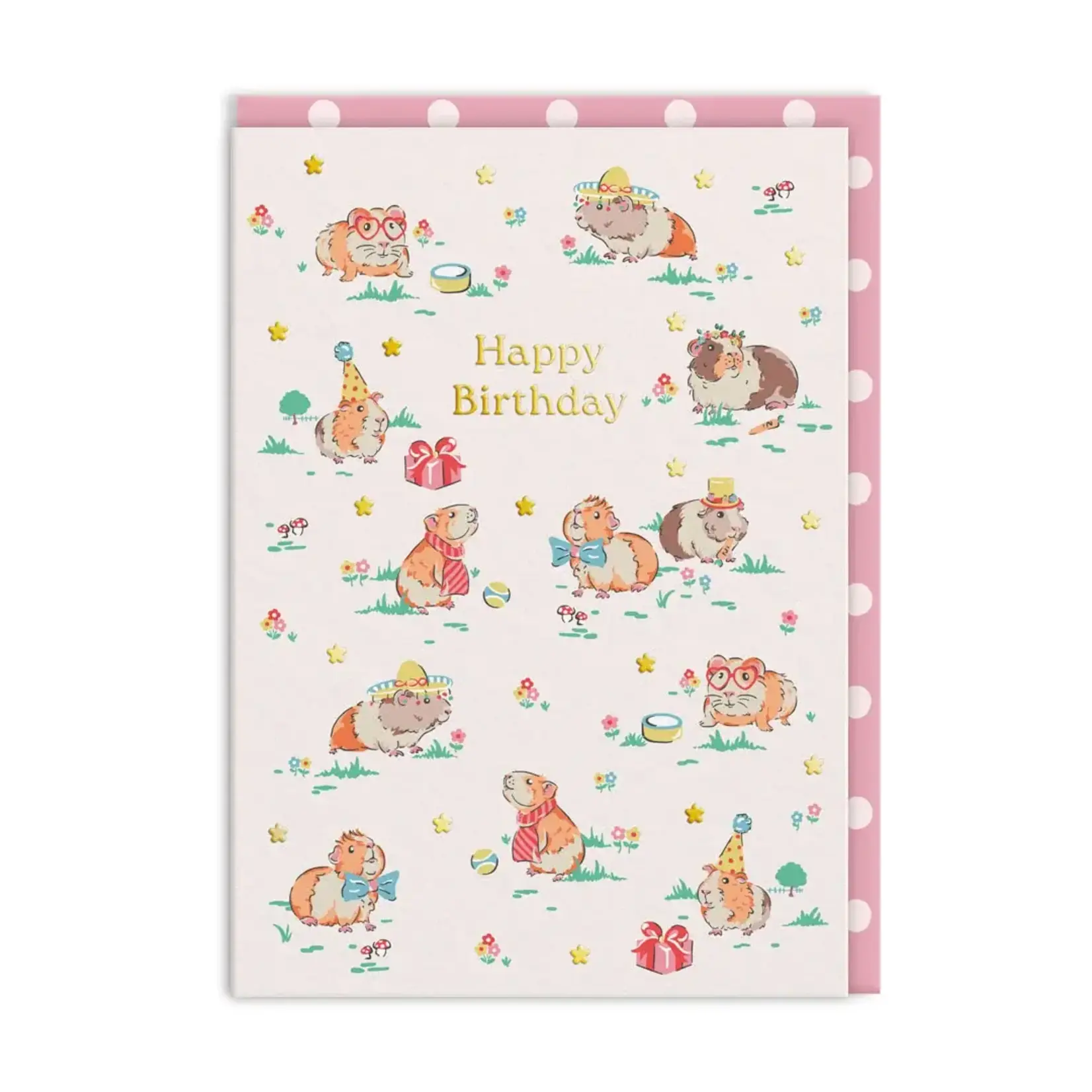 Carte de souhaits - Fête Hamsters