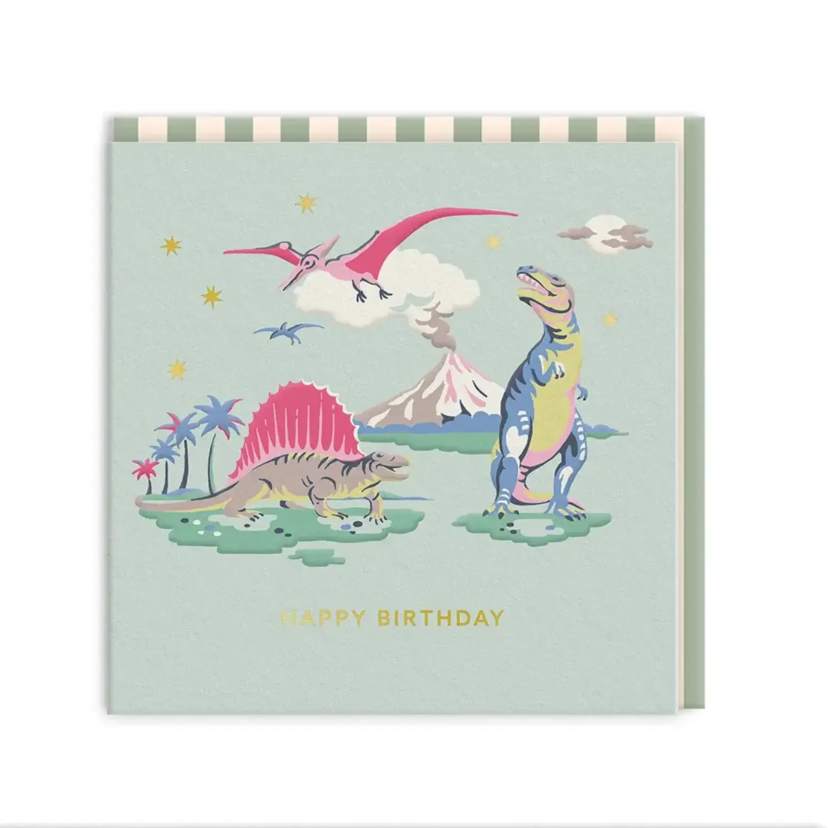 Mini Greeting Card - Dinosaurs