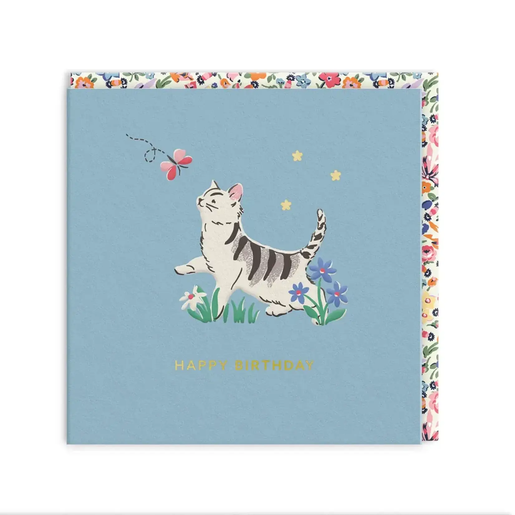 Mini Greeting Card - Kitten