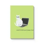 Notebook - Computer Cat