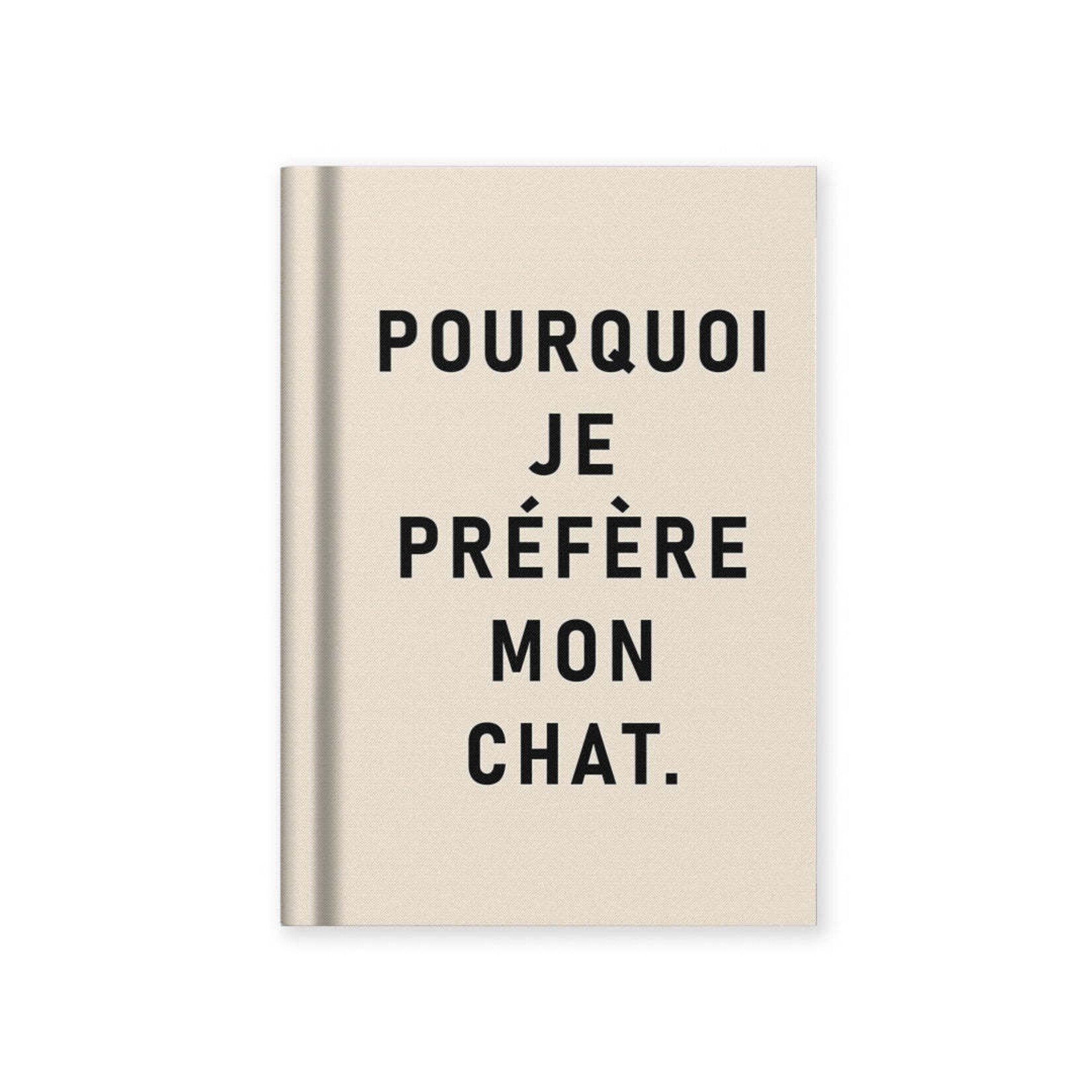 Pocket Notebook - Je préfère mon chat