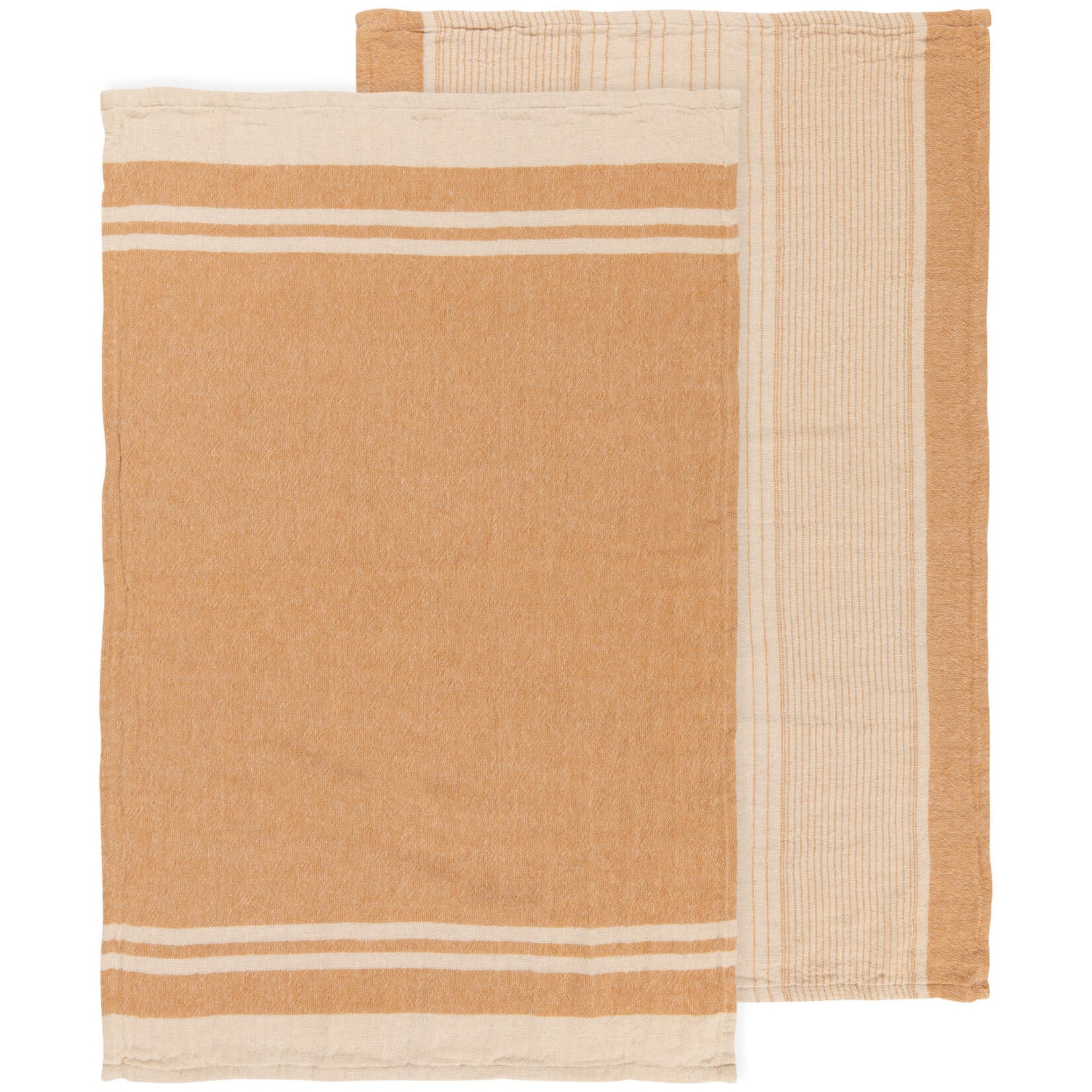 Duo de linges à vaisselle tissés - Linea