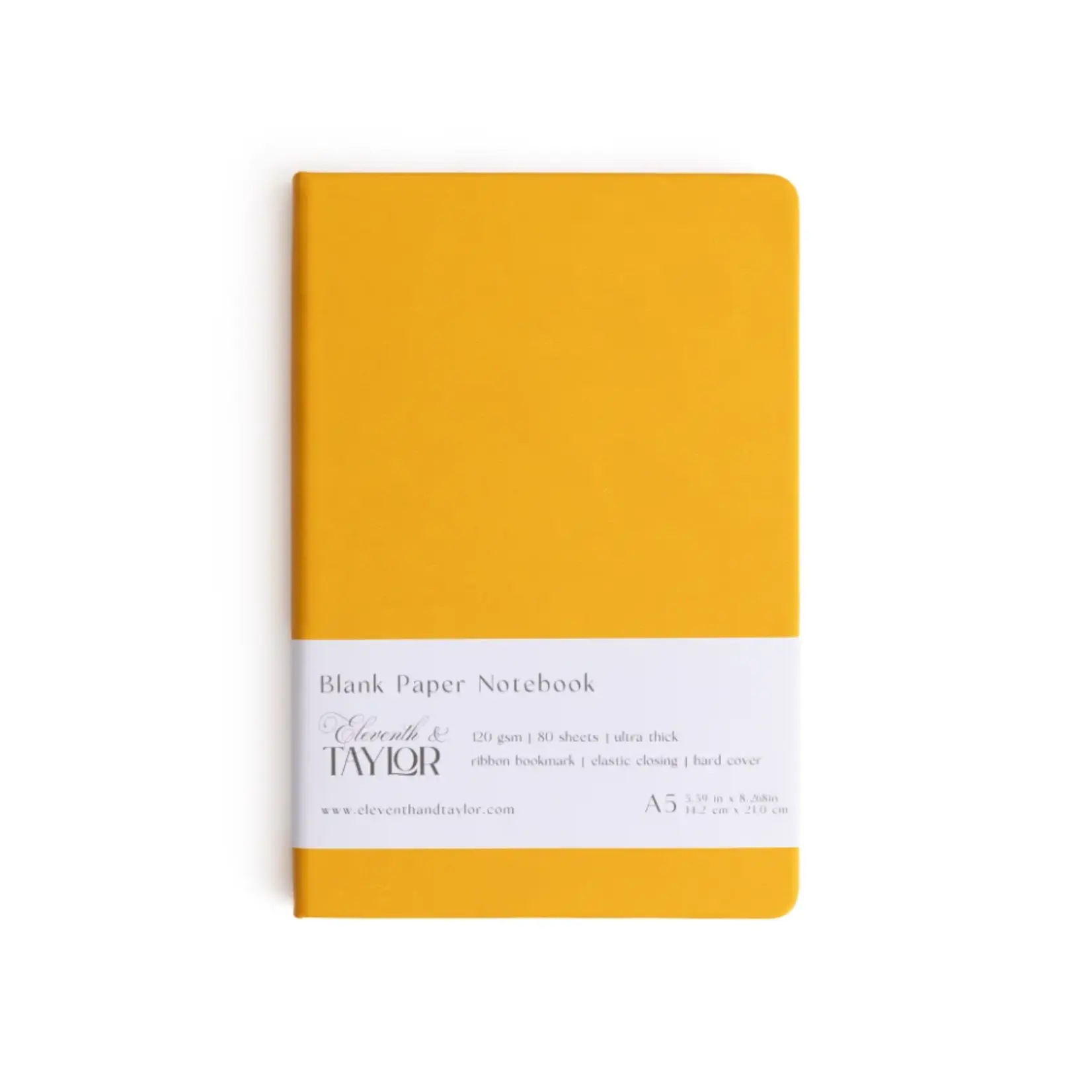 Eleventh and Taylor Carnet Pages Blanches 160 p.
