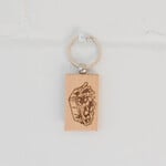 Wood Keychain - Poutine