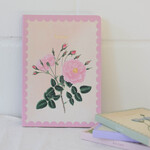 Damask rose Flower Notebook