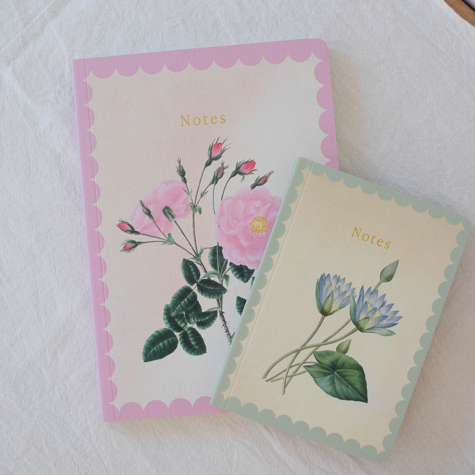 Carnet Fleurs Rose Damascena
