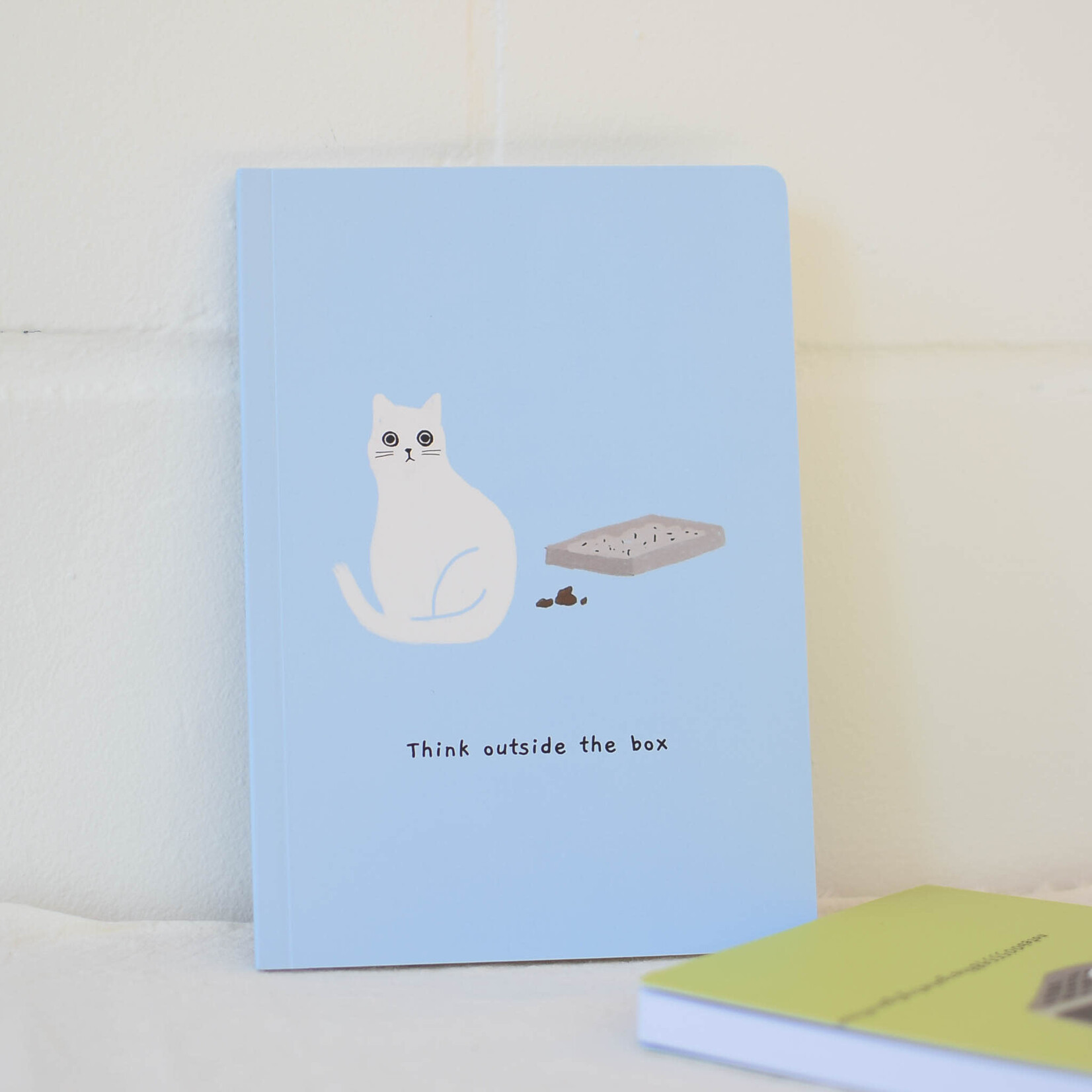 Pocket Notebook - Cat Outside the Box