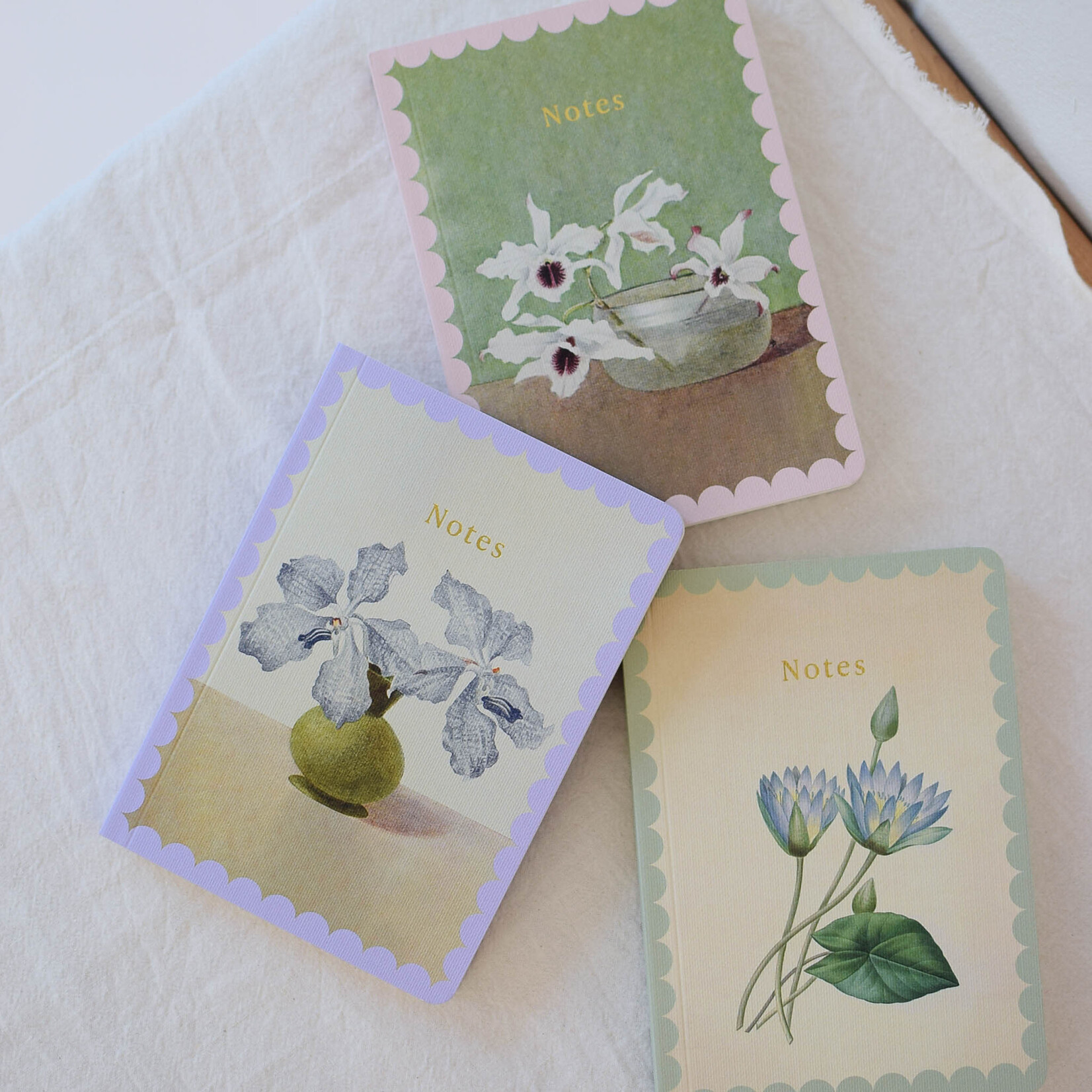 Small Lotus Flowers Notebook