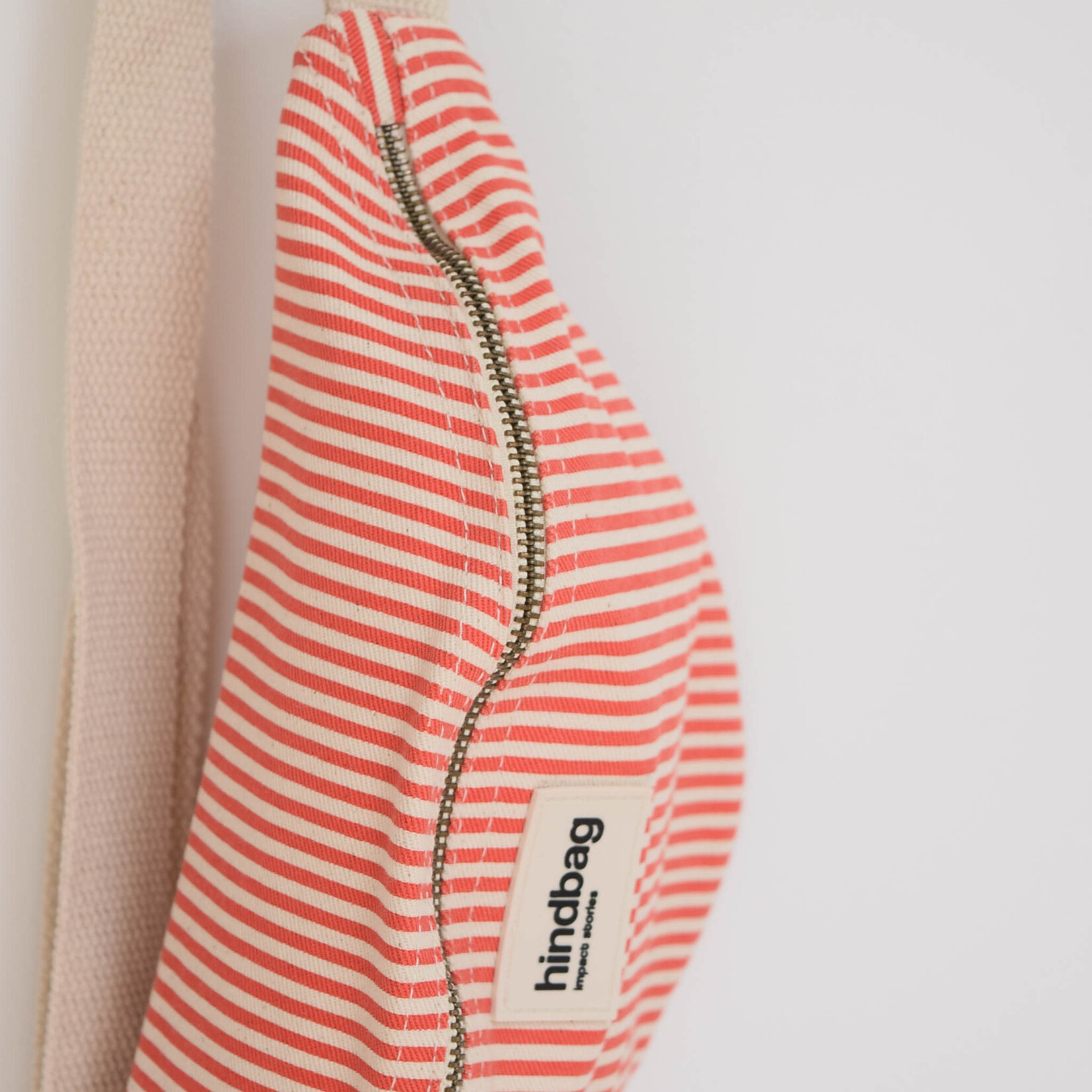 Red stripes Bag Hindbag