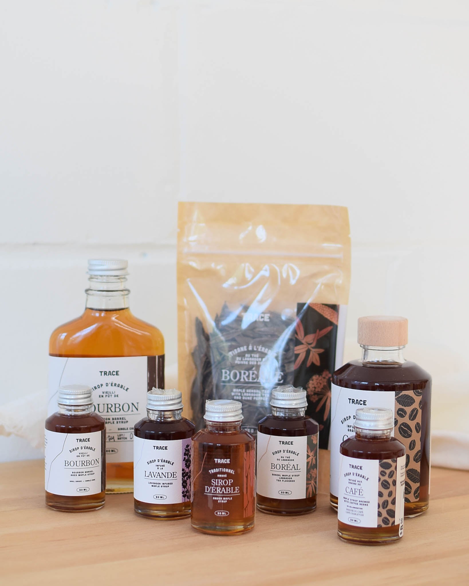 Épices, moutardes, sirops d'érable