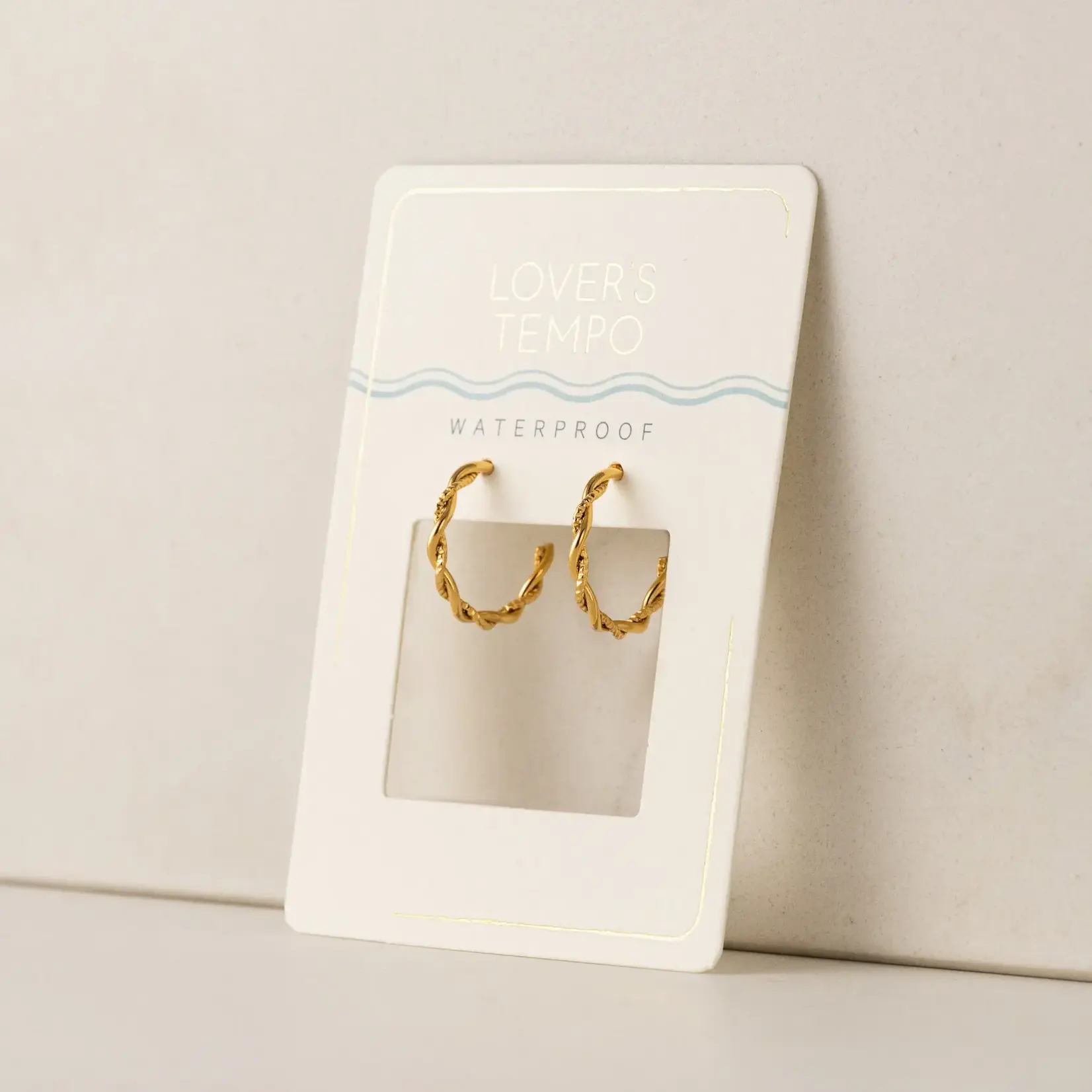 Boucle d'oreilles Love Tempo - Josie Doré
