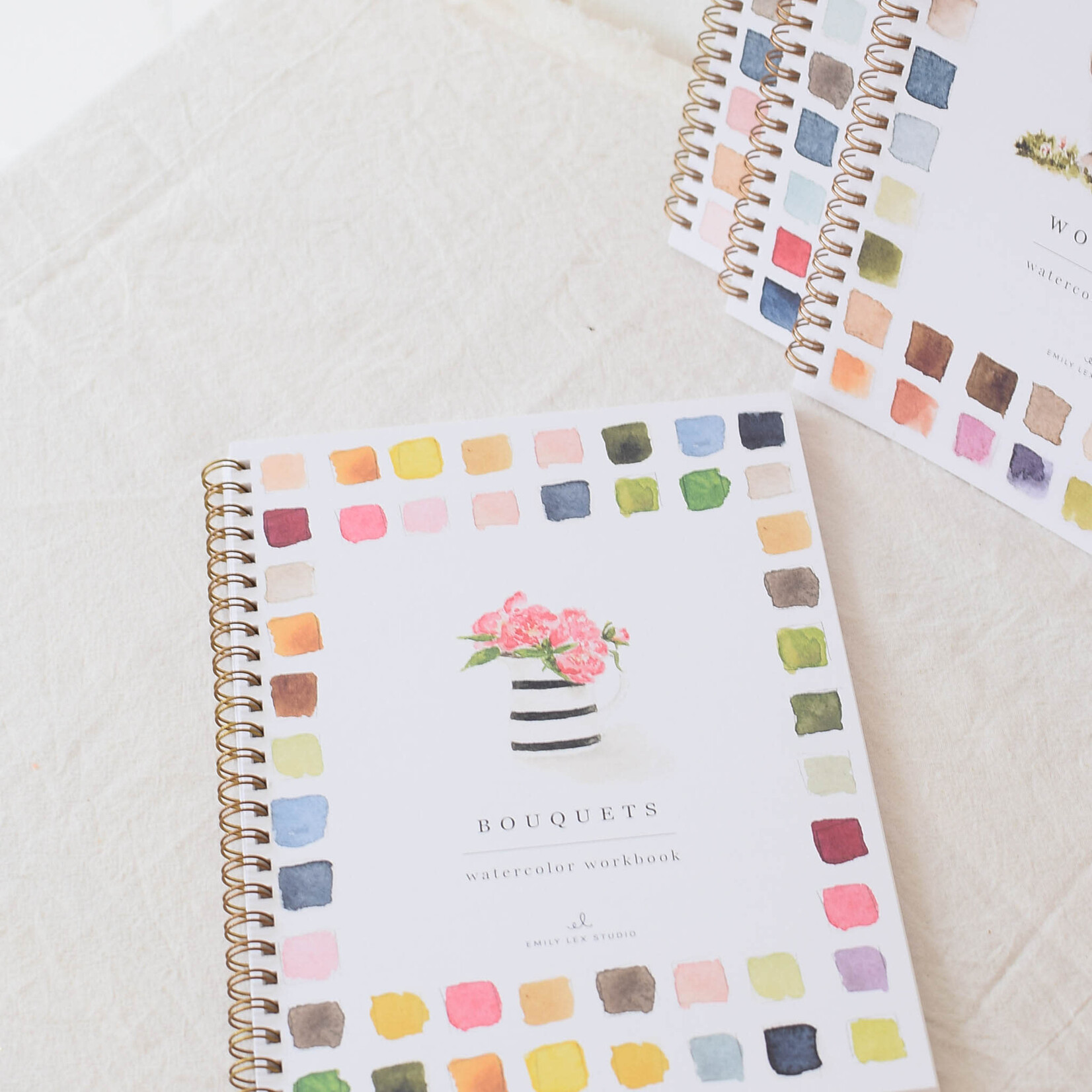 Emily Lex Studio Bouquets Watercolor workbook