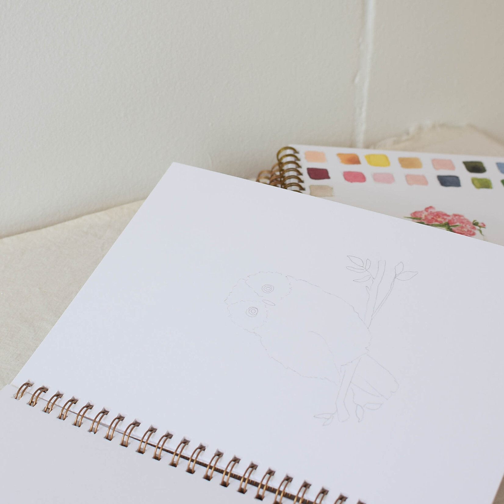 Emily Lex Studio Cahier d'aquarelle Forêt