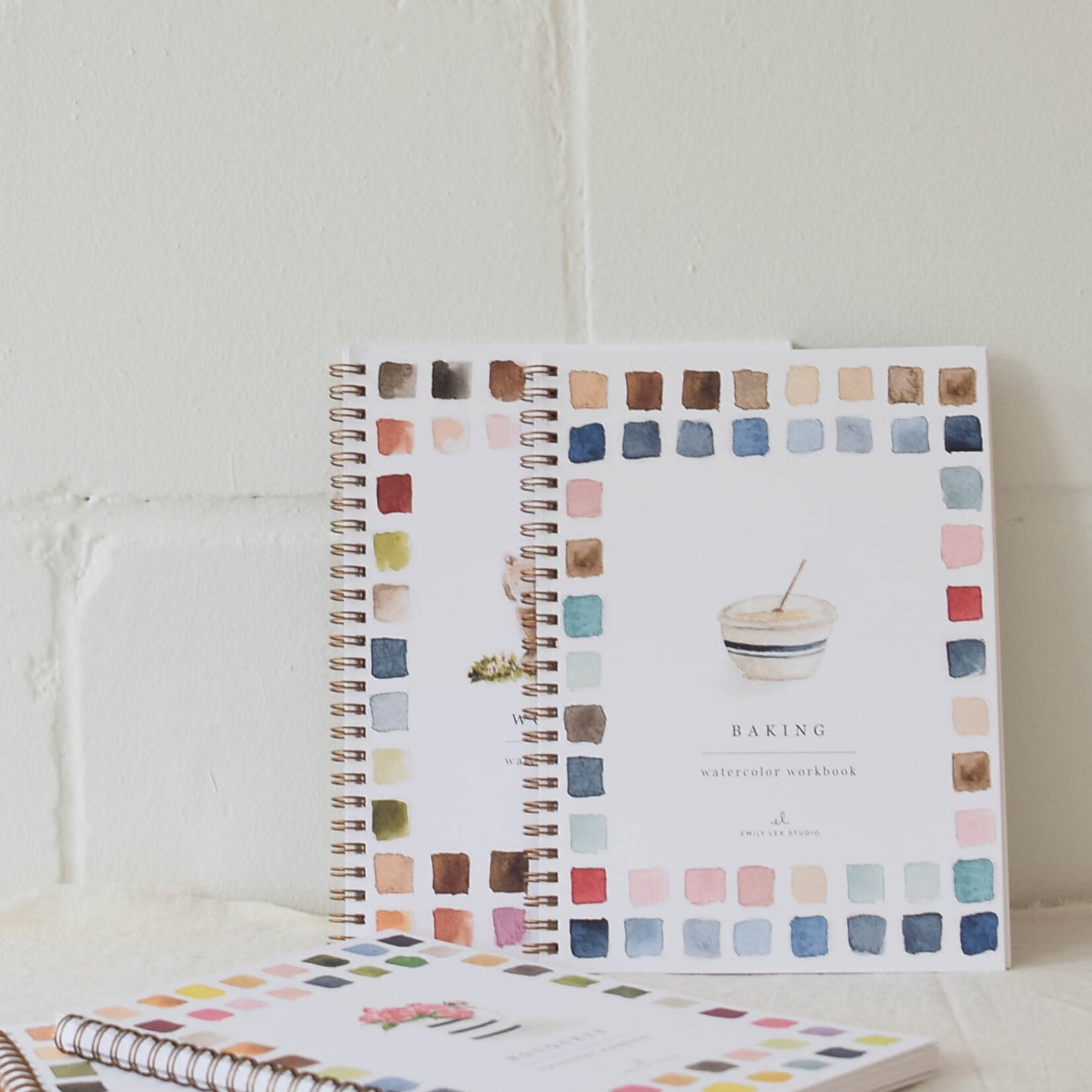 Emily Lex Studio Pastries Watercolor workbook