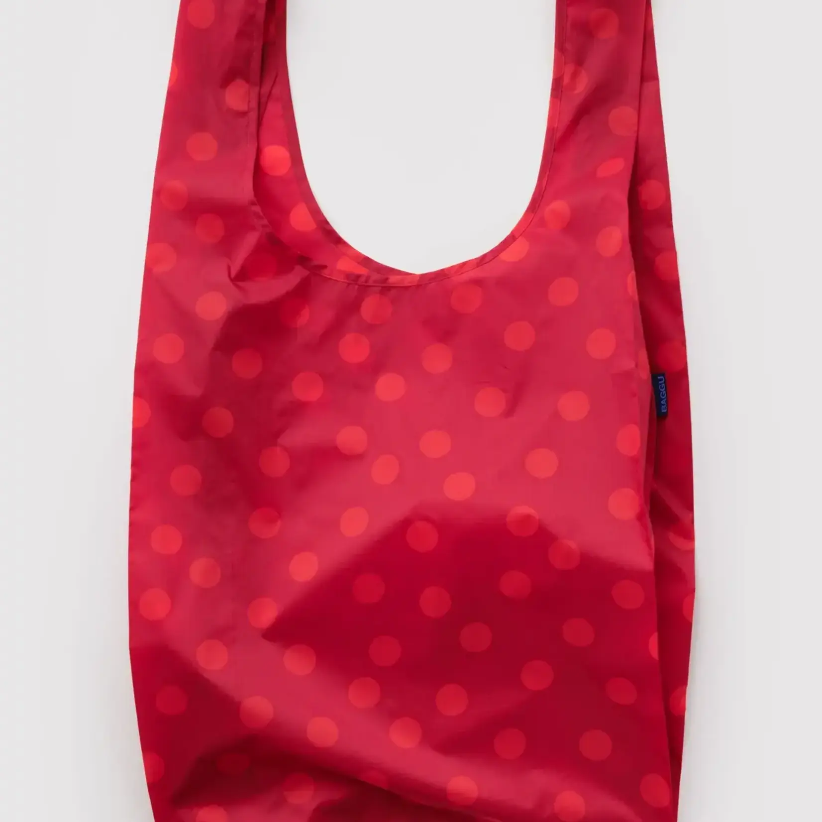 Big Baggu Bag - Red Polka Dot