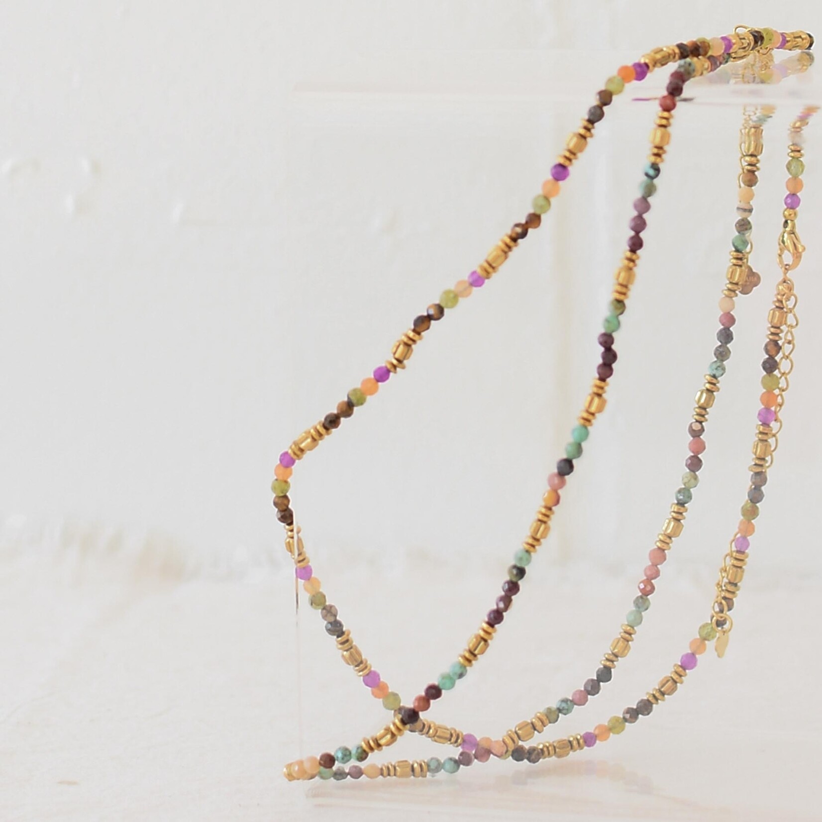 Collier Mix pierres naturelles
