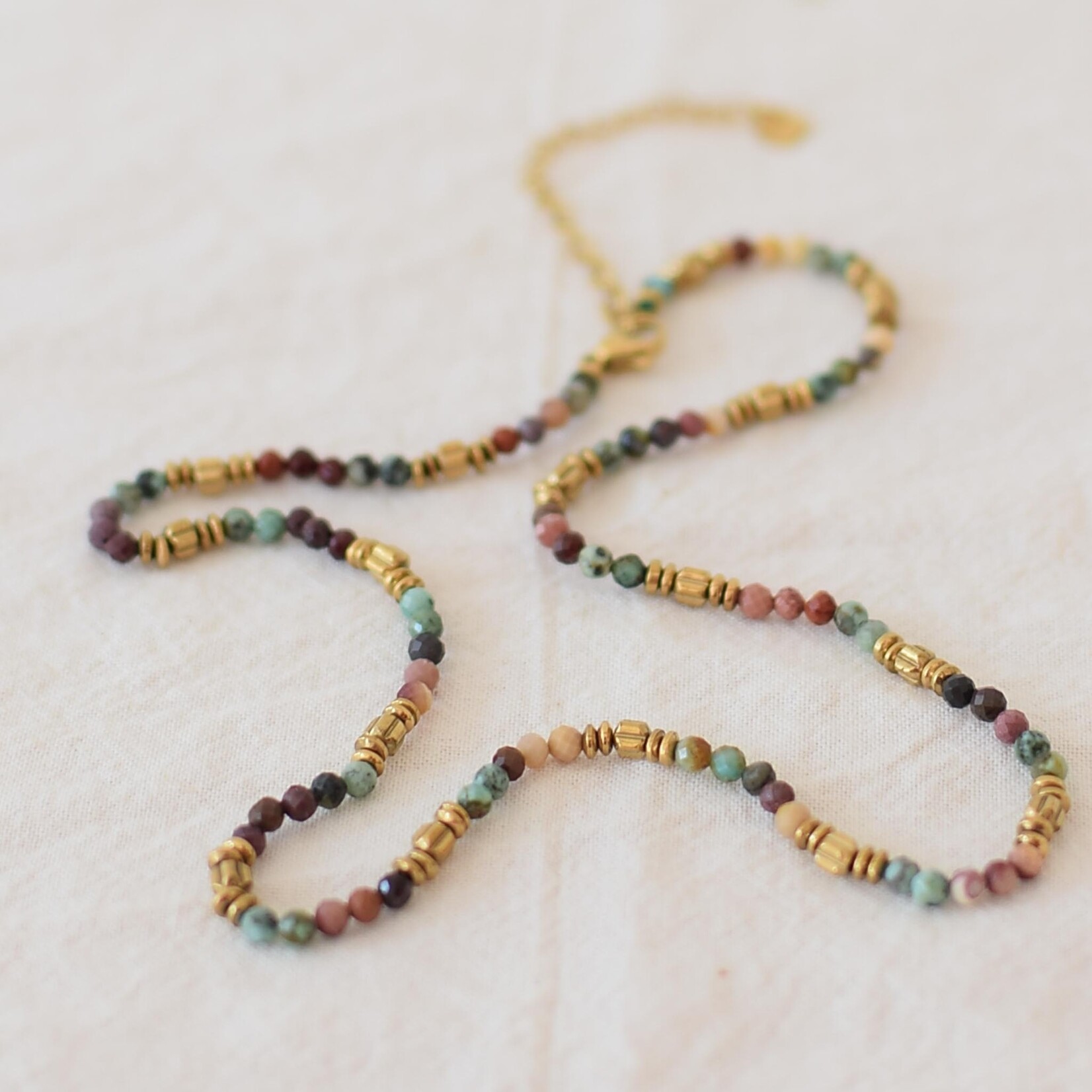 Collier Mix pierres naturelles