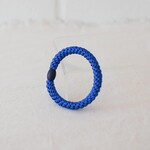 Solid Electric Blue Hair Tie