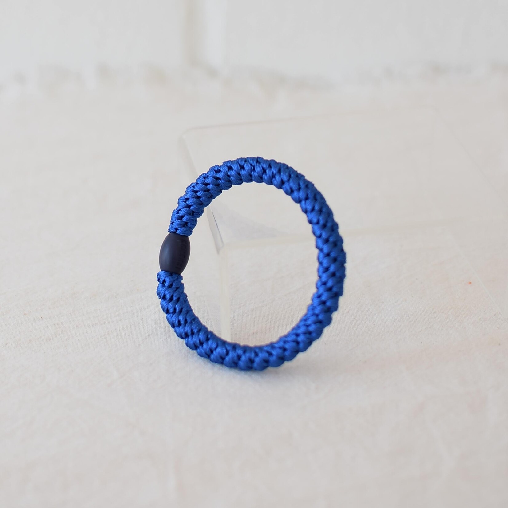 Solid Electric Blue Hair Tie
