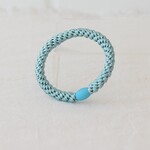 Elastique pour Cheveux Uni Aqua