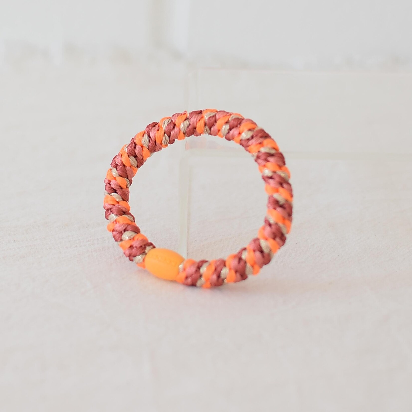 Elastique à cheveux Mix Neon Orange paillettes