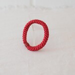 Plain Red Hair Elastic
